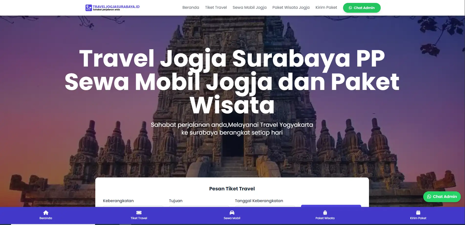 Sistem Booking Travel